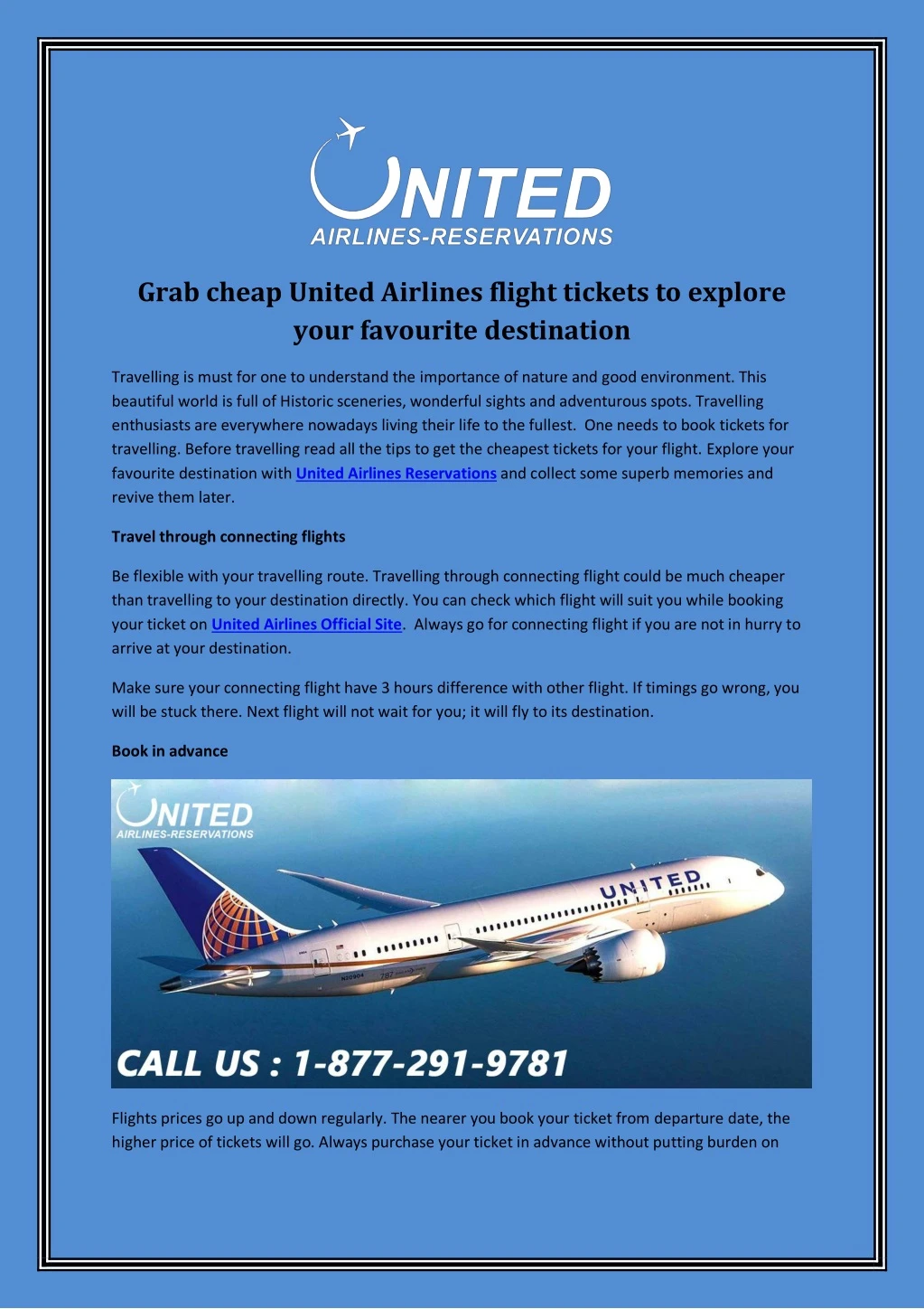 grab cheap united airlines flight tickets