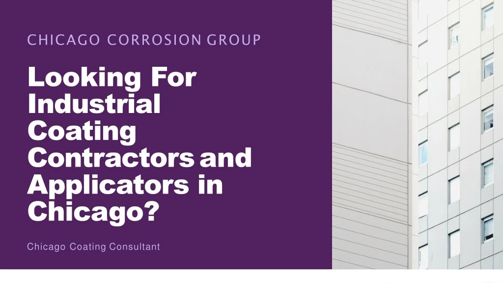 chicago corrosion group