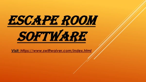 escape room software