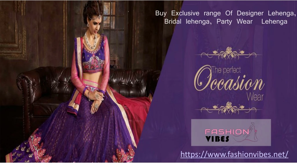 buy exclusive range of designer lehenga bridal