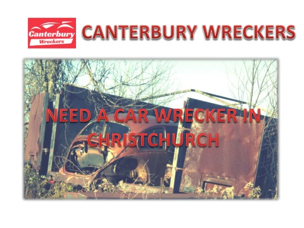 Car wreckers in Christchurch