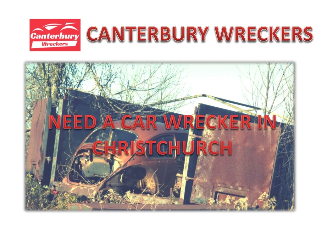 canterbury wreckers