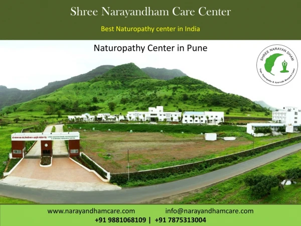 Narayandham naturopathy & Yoga treatment Center in India