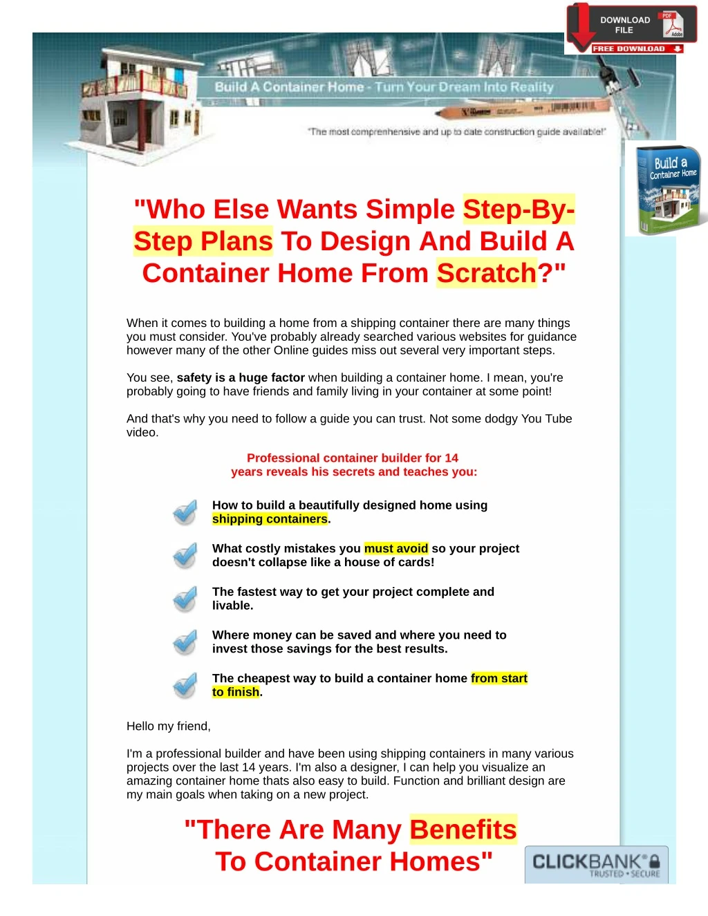 who else wants simple step by step plans