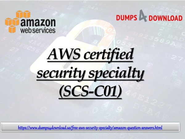 Prepare Amazon AWS-Security-Specialty By Dumps4download.us Specialist Planned Study Material