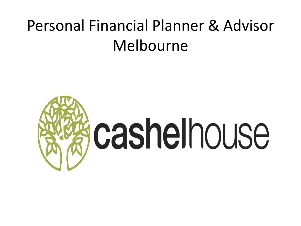 personal financial planner advisor melbourne