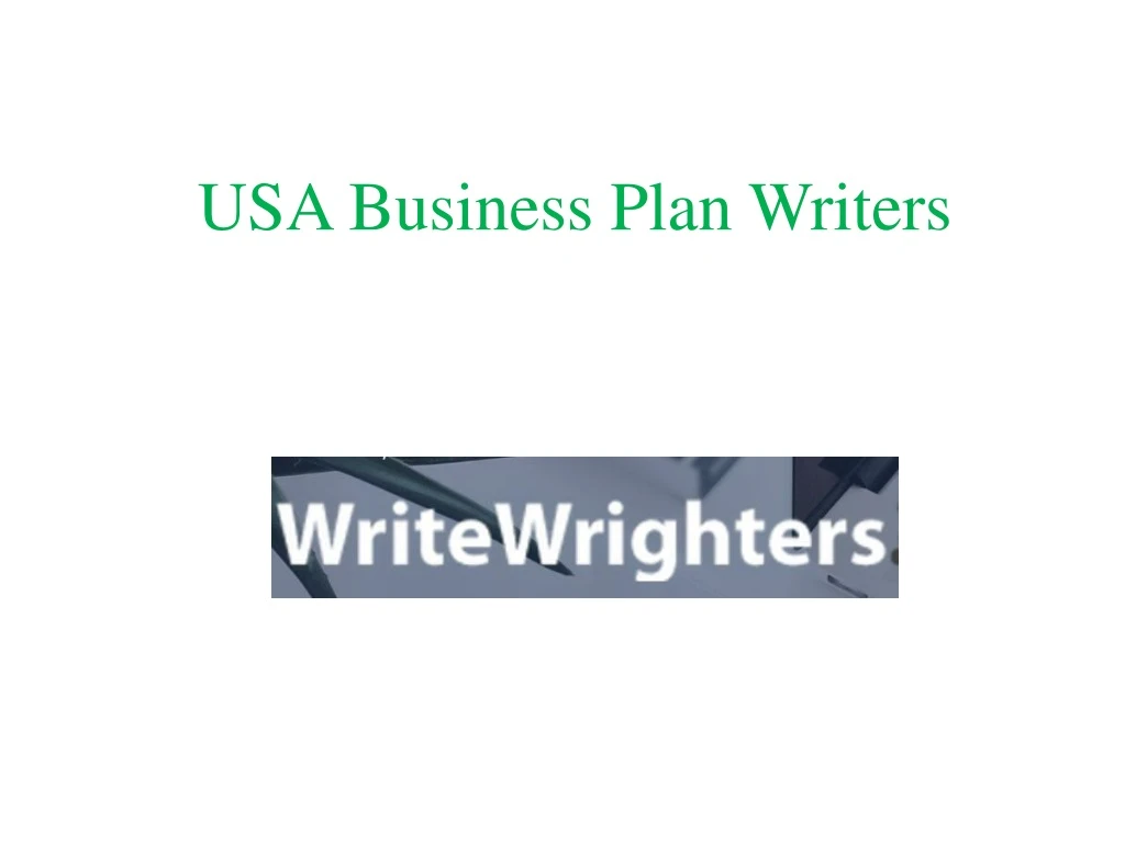 usa business plan writers