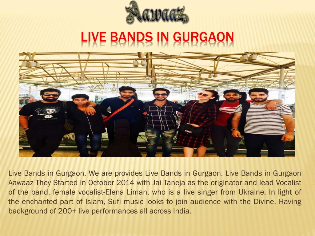 live bands in gurgaon