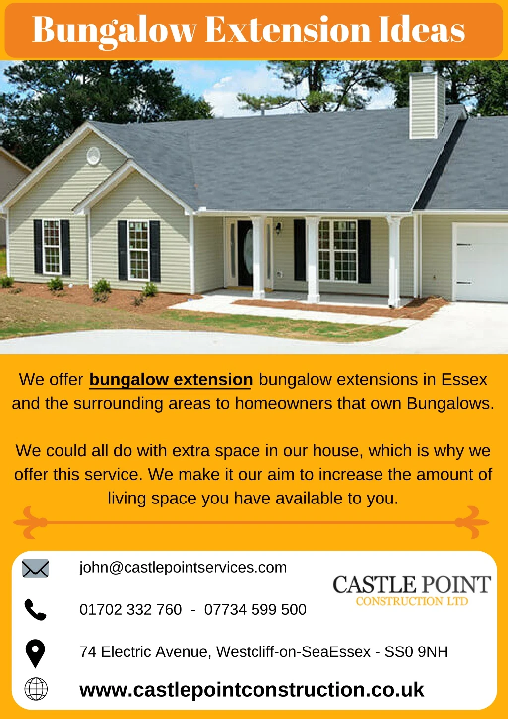 bungalow extension ideas