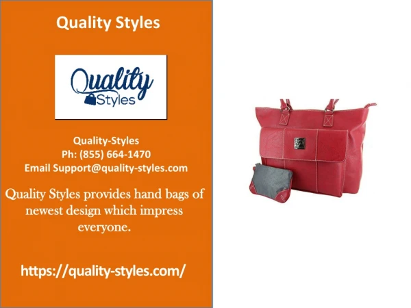 Quality-Styles Stylish Shoulder Bags Online