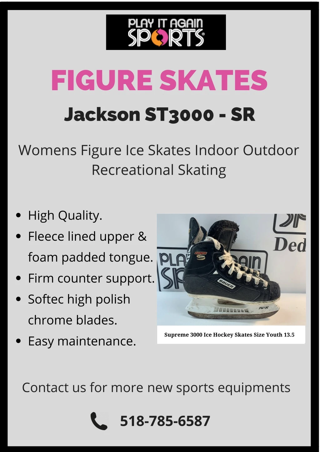 figure skates jackson st3000 sr