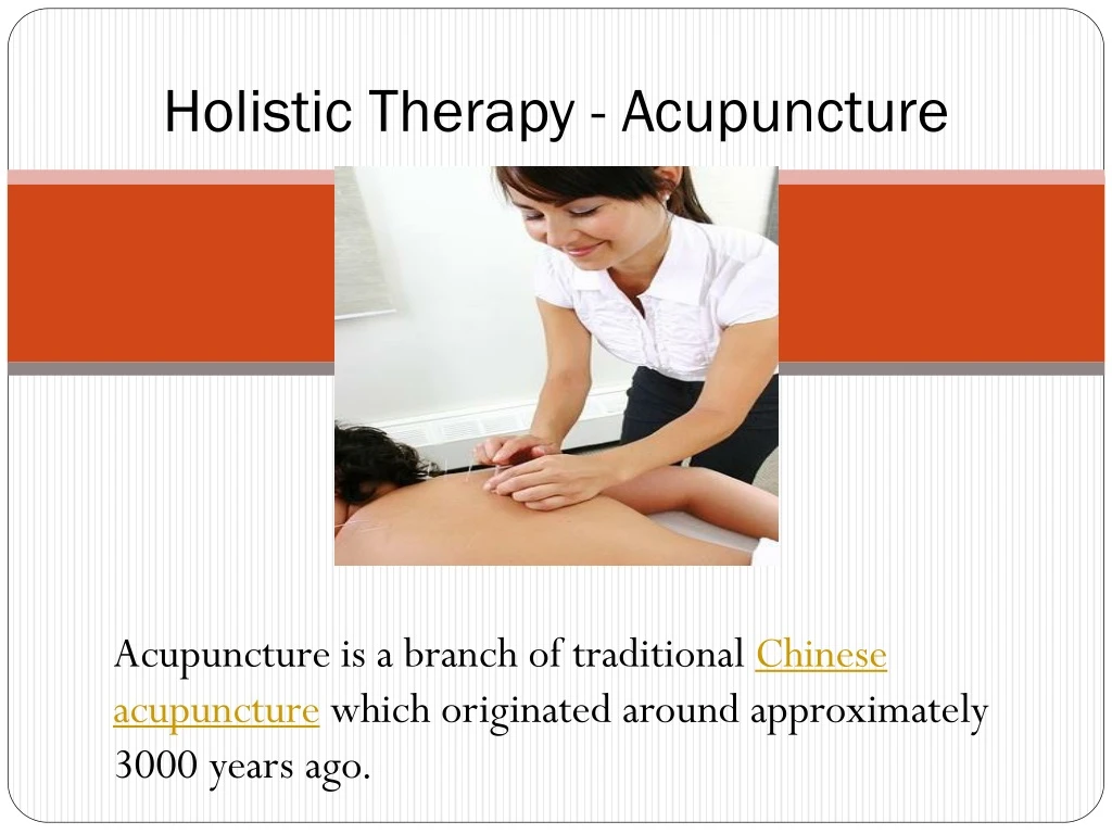 holistic therapy acupuncture