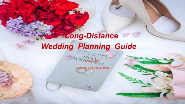 Long-Distance Wedding Planning Guide