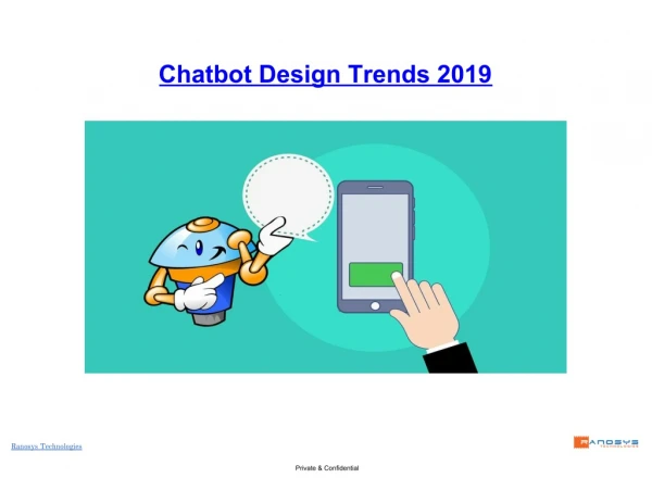 Latest Chatbot Design Trends in 2019