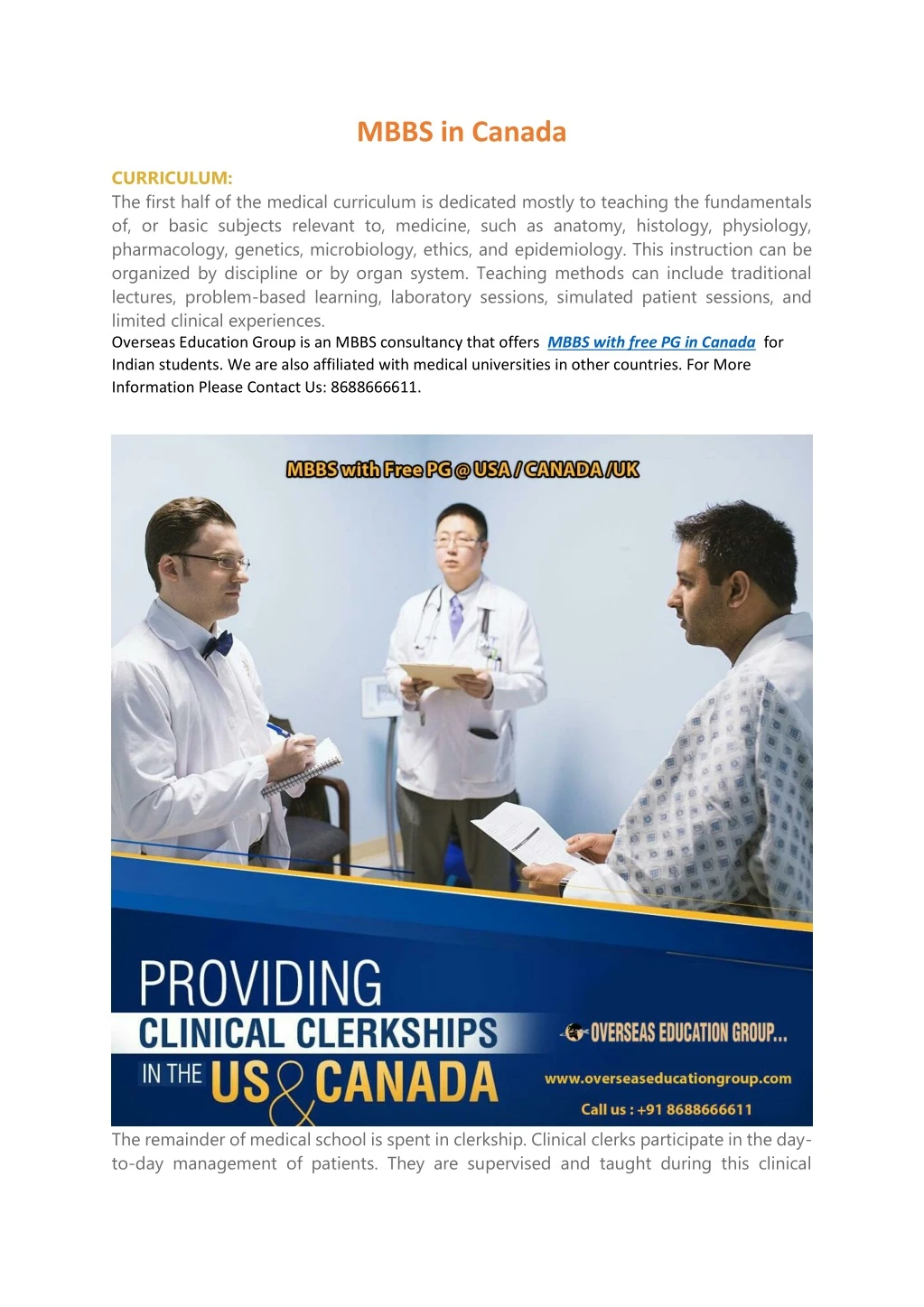 mbbs in canada