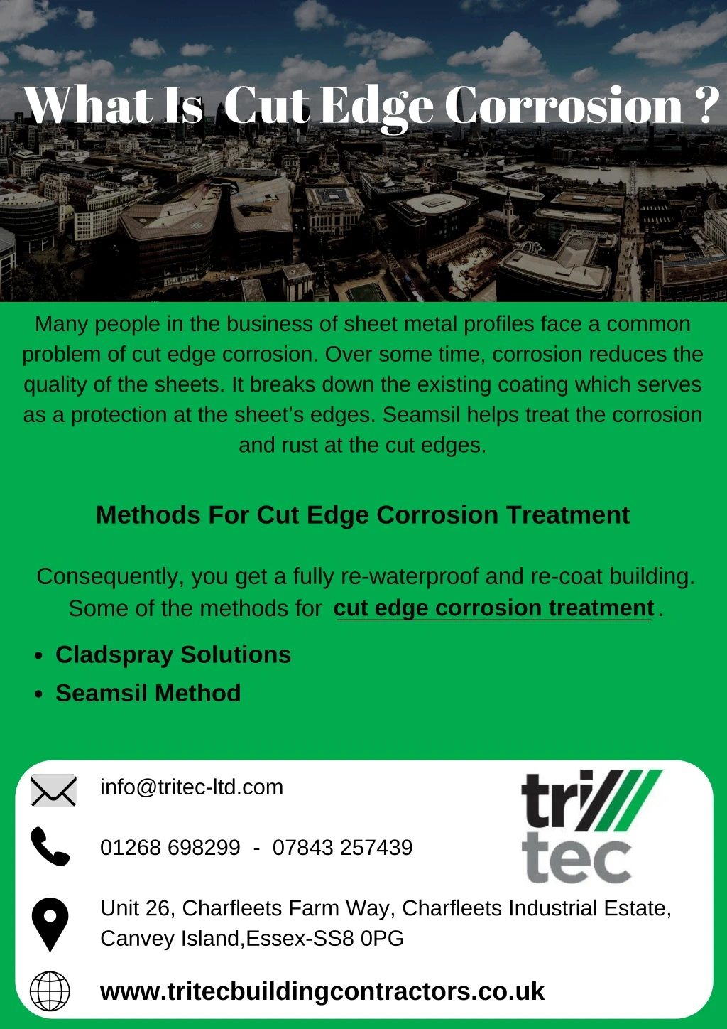 what is cut edge corrosion