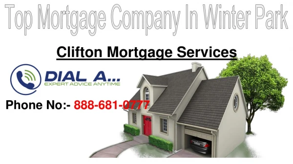 Clifton Mortgage Services | Leading Mortgage Company In Winter Park & Maitland