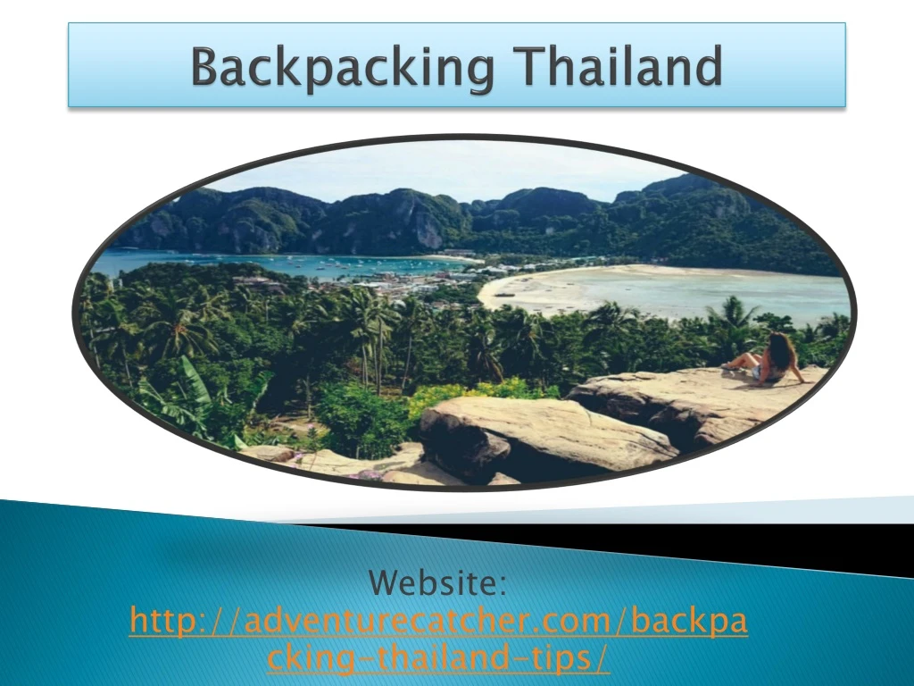 backpacking thailand