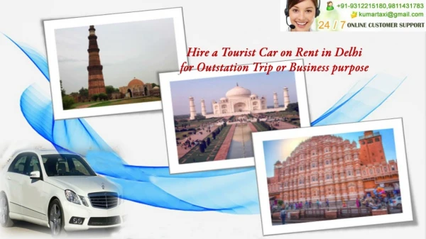 Luxury Tourist Car Rental in Delhi