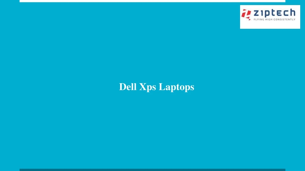 dell xps laptops
