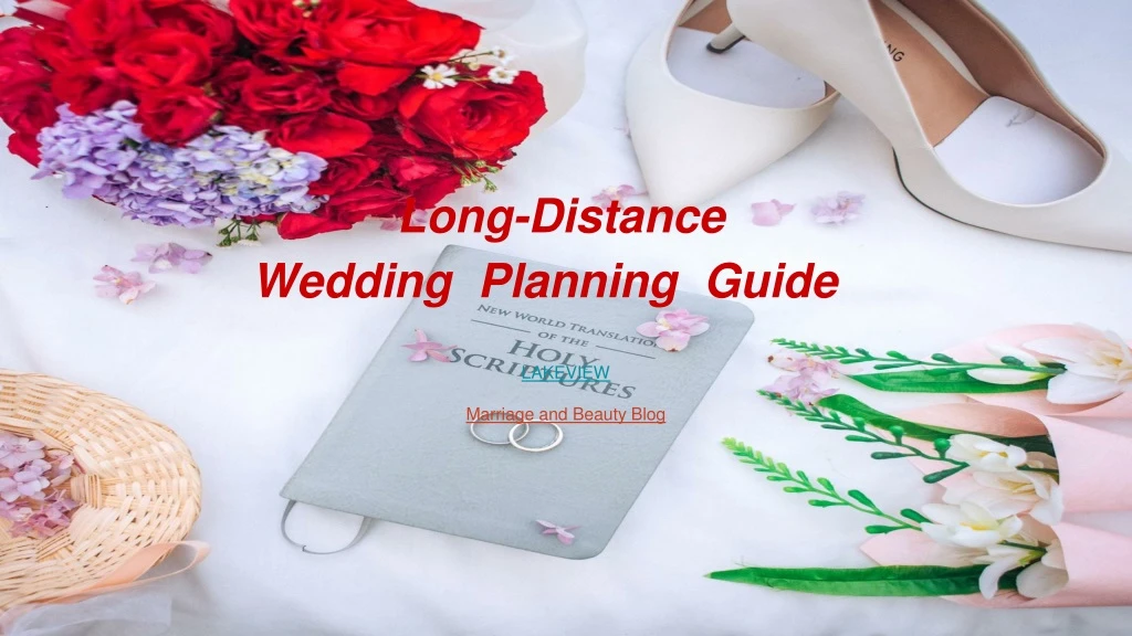 long distance wedding planning guide