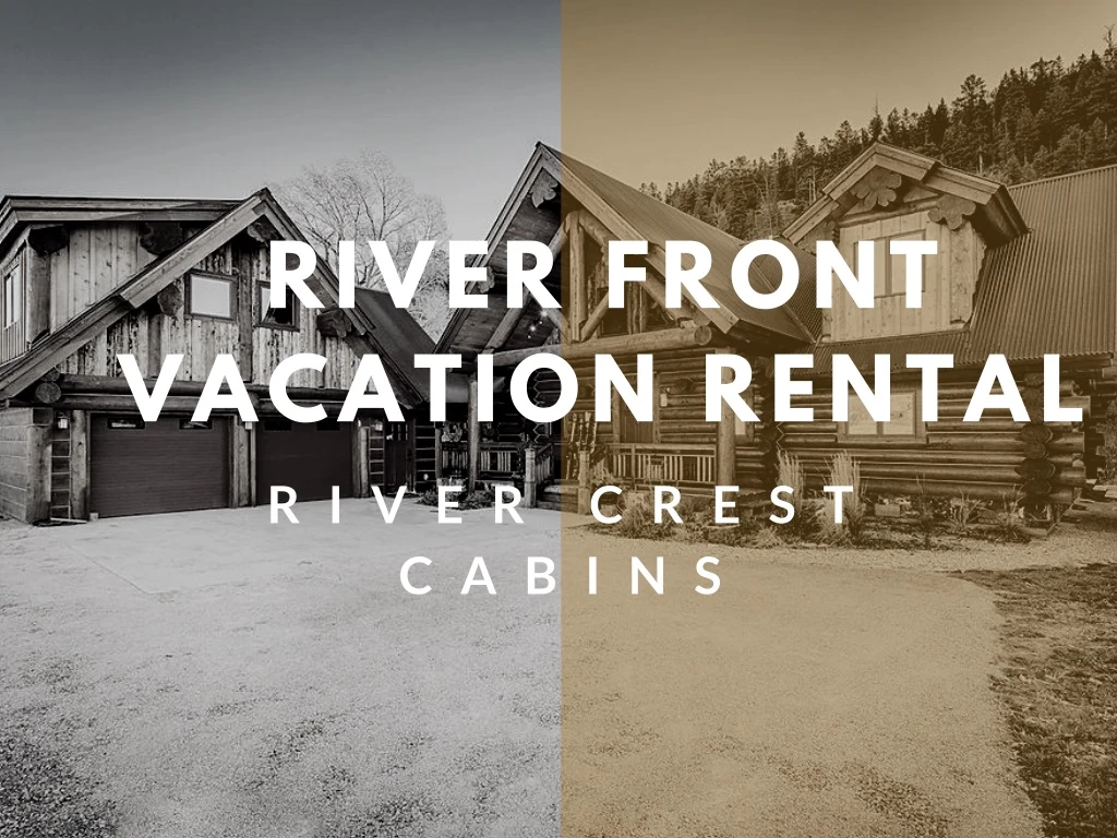 river front vacation rental