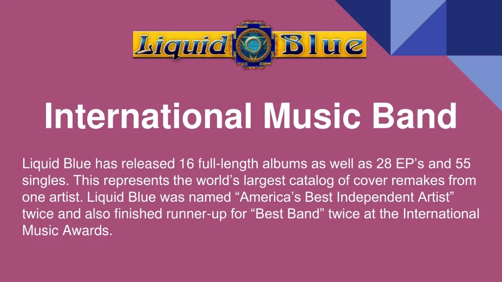 international music band