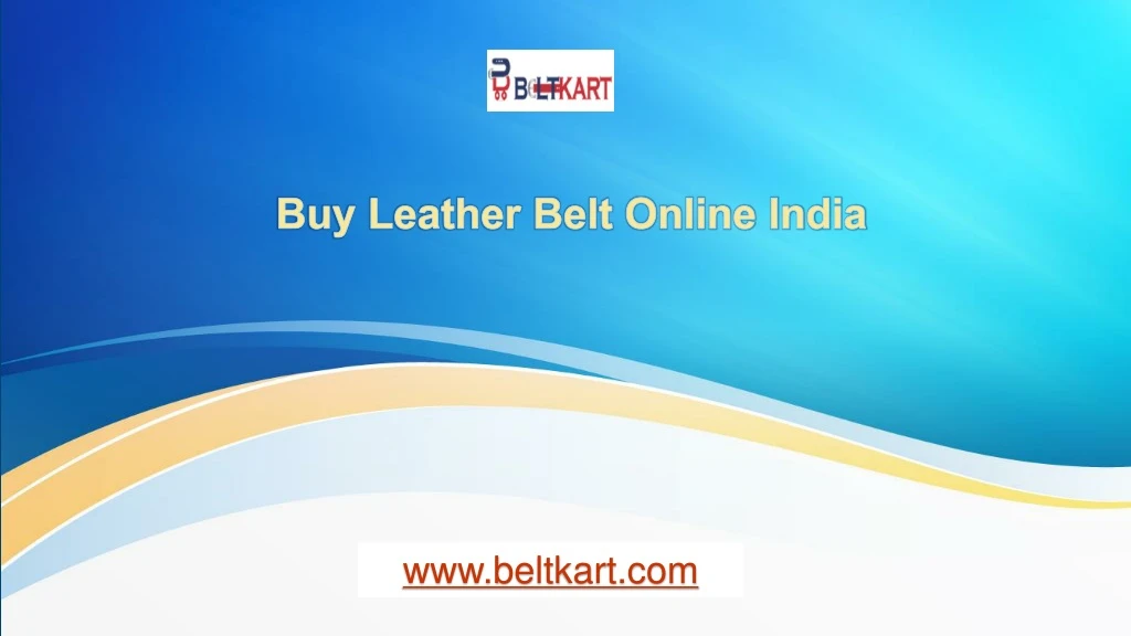 buy leather belt online india