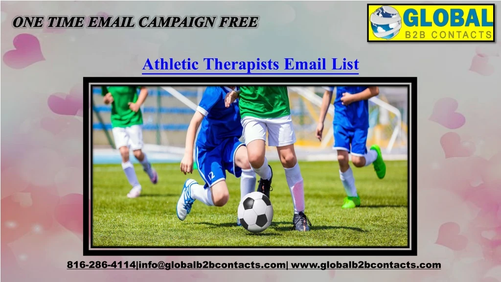 athletic therapists email list