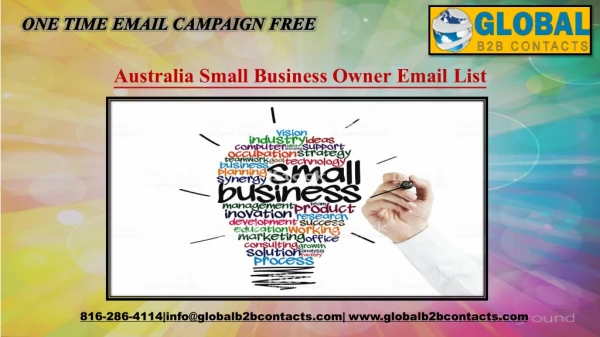 Australia Small Business Owner Email List