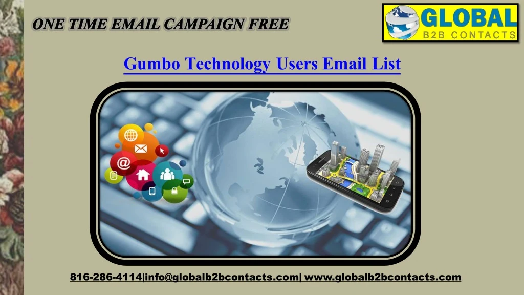 gumbo technology users email list