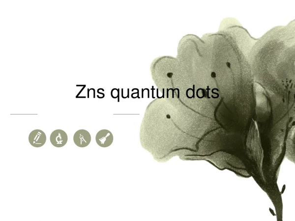 zns quantum dots