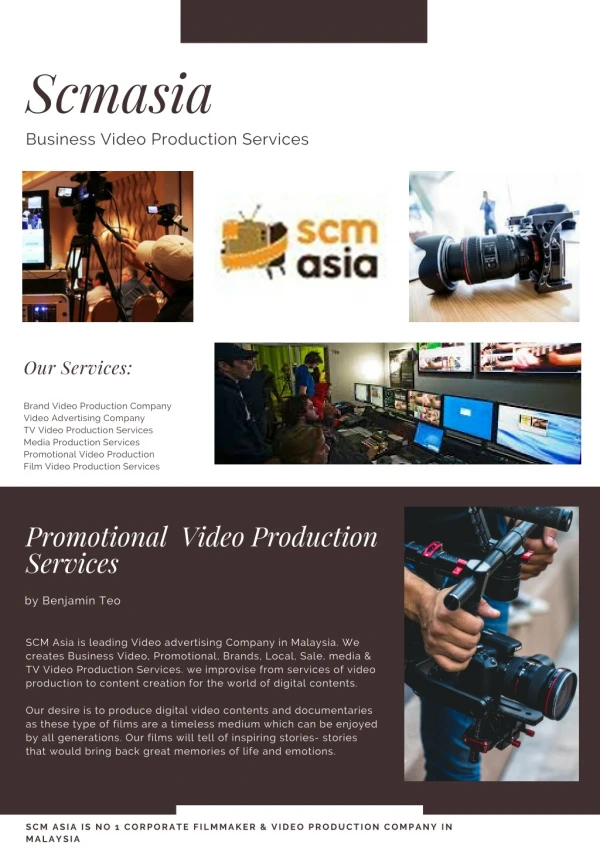 Video Production Company Malaysia