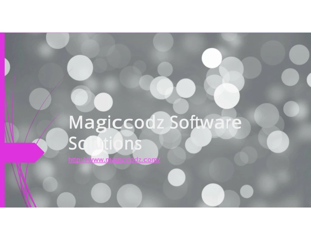 magiccodz software solutions http www magiccodz