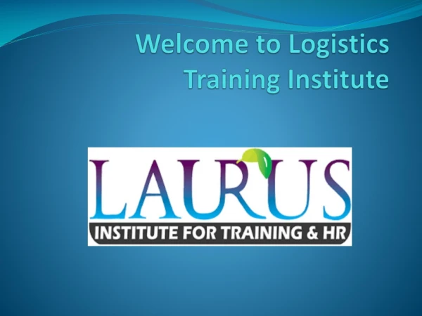 Logistics jobs academy Diploma in logistic institute in kerala