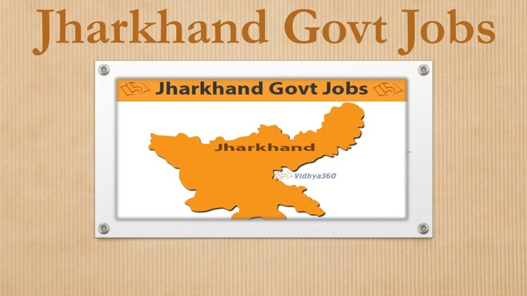 jharkhand govt jobs
