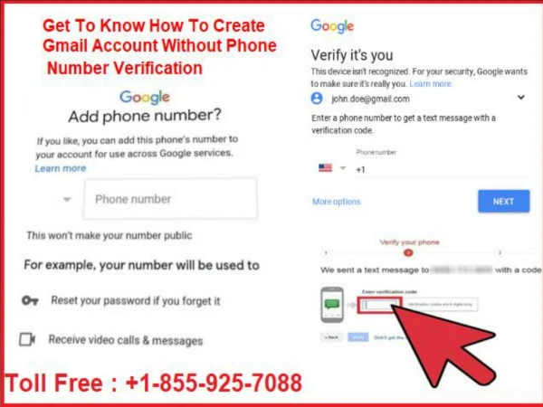 Get To Know How To Create Gmail Account Without Phone Number Verification