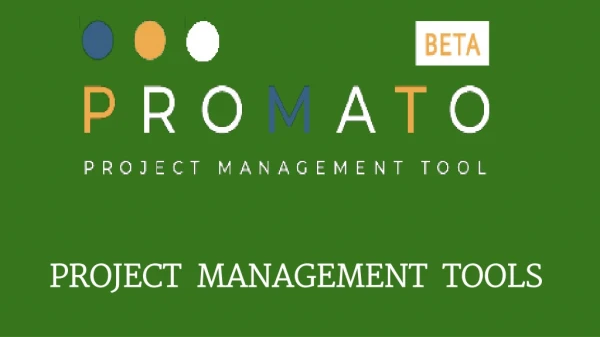 ProMaTo - Project Management Tools