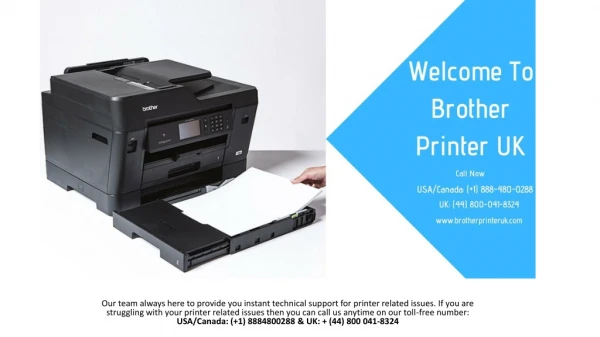 Brother Printer Offline | Call (44) 800 041-8324