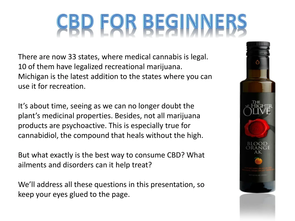 cbd for beginners