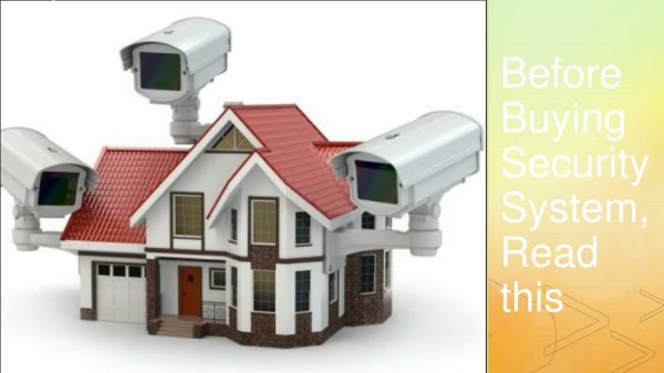 4 Things to Keep in Mind While Buying Security System