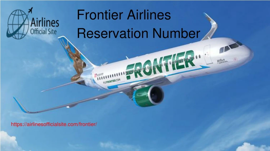 frontier airlines reservation number