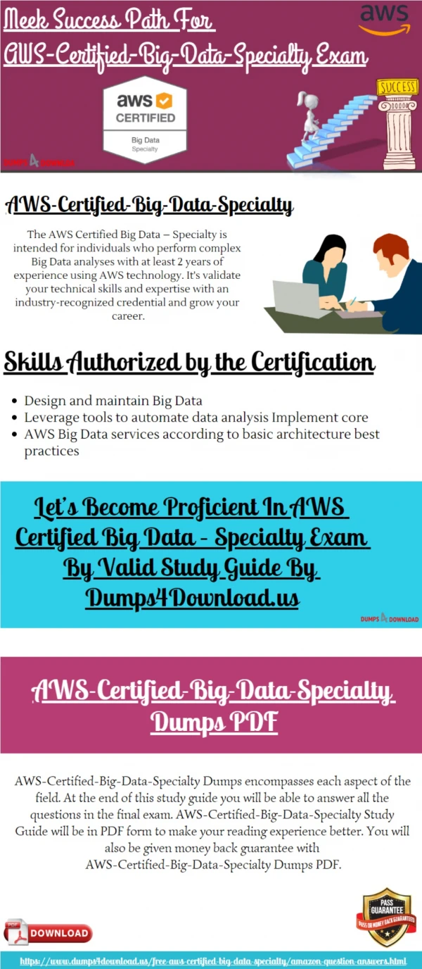 Pass AWS-Certified-Big-Data-Specialty Exam in First Attempt | Realexamdumps.com