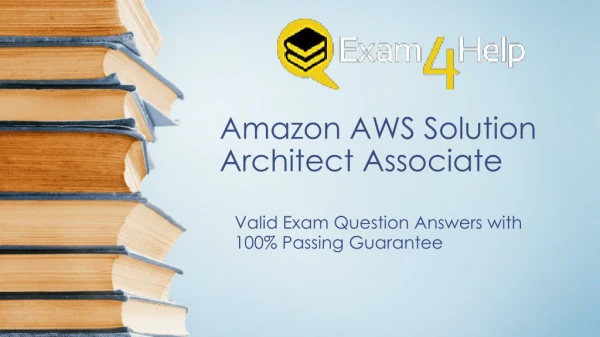 Download New Amazon AWS Solution Architect Associate Exam Question Answers