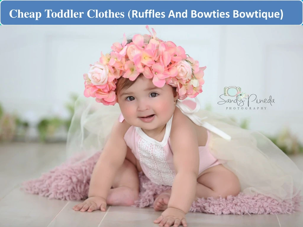 cheap toddler clothes ruffles and bowties bowtique