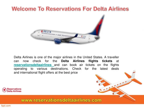 Book Flights Online - Reservations Delta Airlines