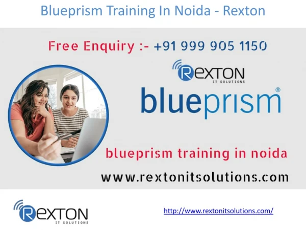 Blueprism Training In Noida - Rexton It Solutions