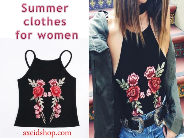 New and Stylish Summer Clothes for Women | Axcidshop