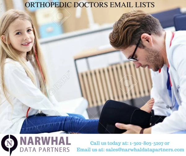 Orthopedic Doctors Email List | Orthopedic Lists in usa