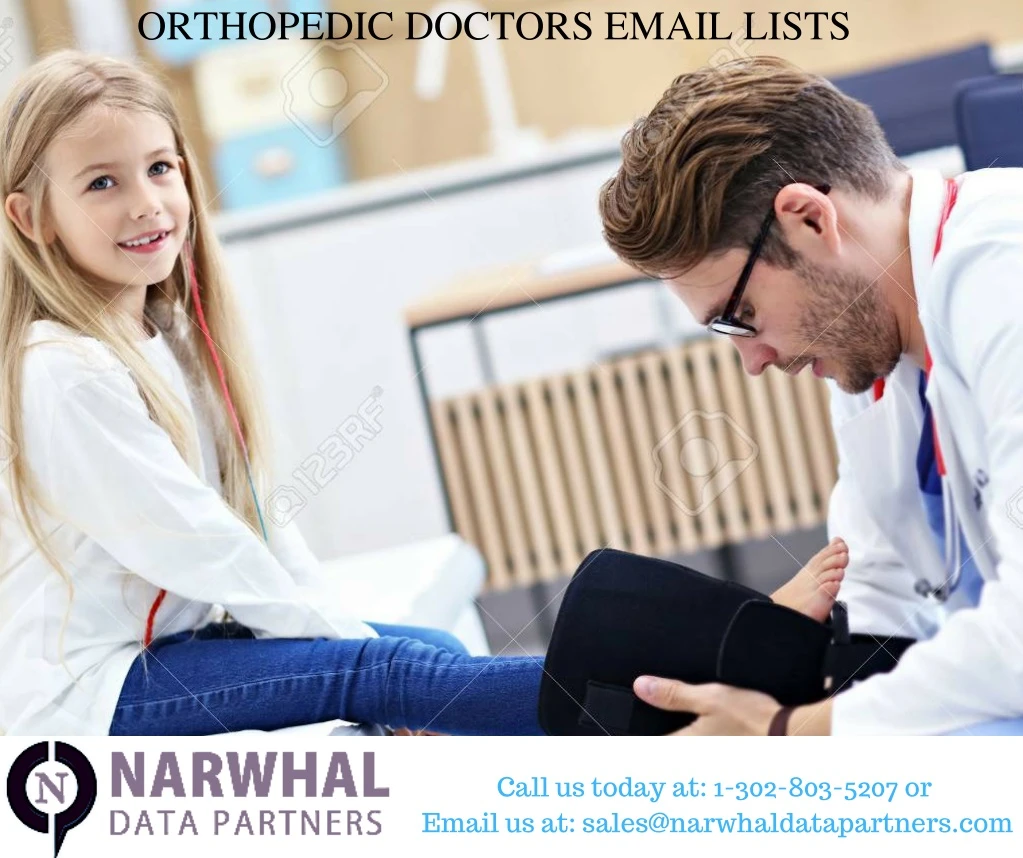 orthopedic doctors email lists